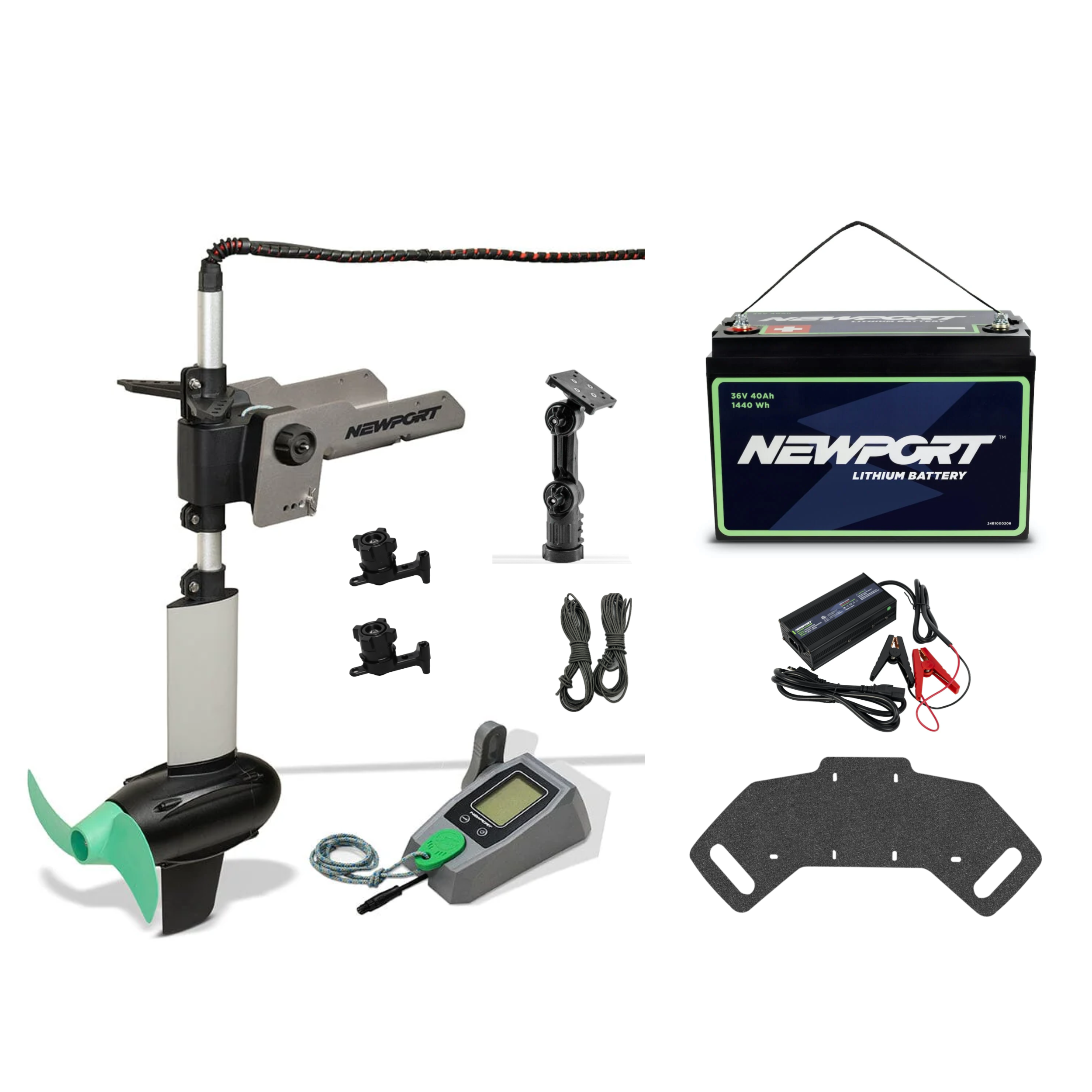 RVR119 Stern Newport NK300 HD + 36V 48AH Battery Motorization Kit RVR119 Stern Newport NK300 HD + 36V 48AH Battery Motorization Kit