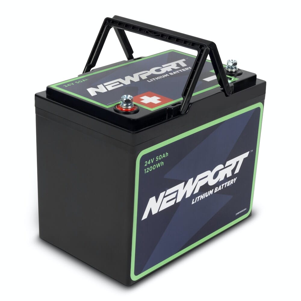 Newport 24V 50AH Battery with Charger