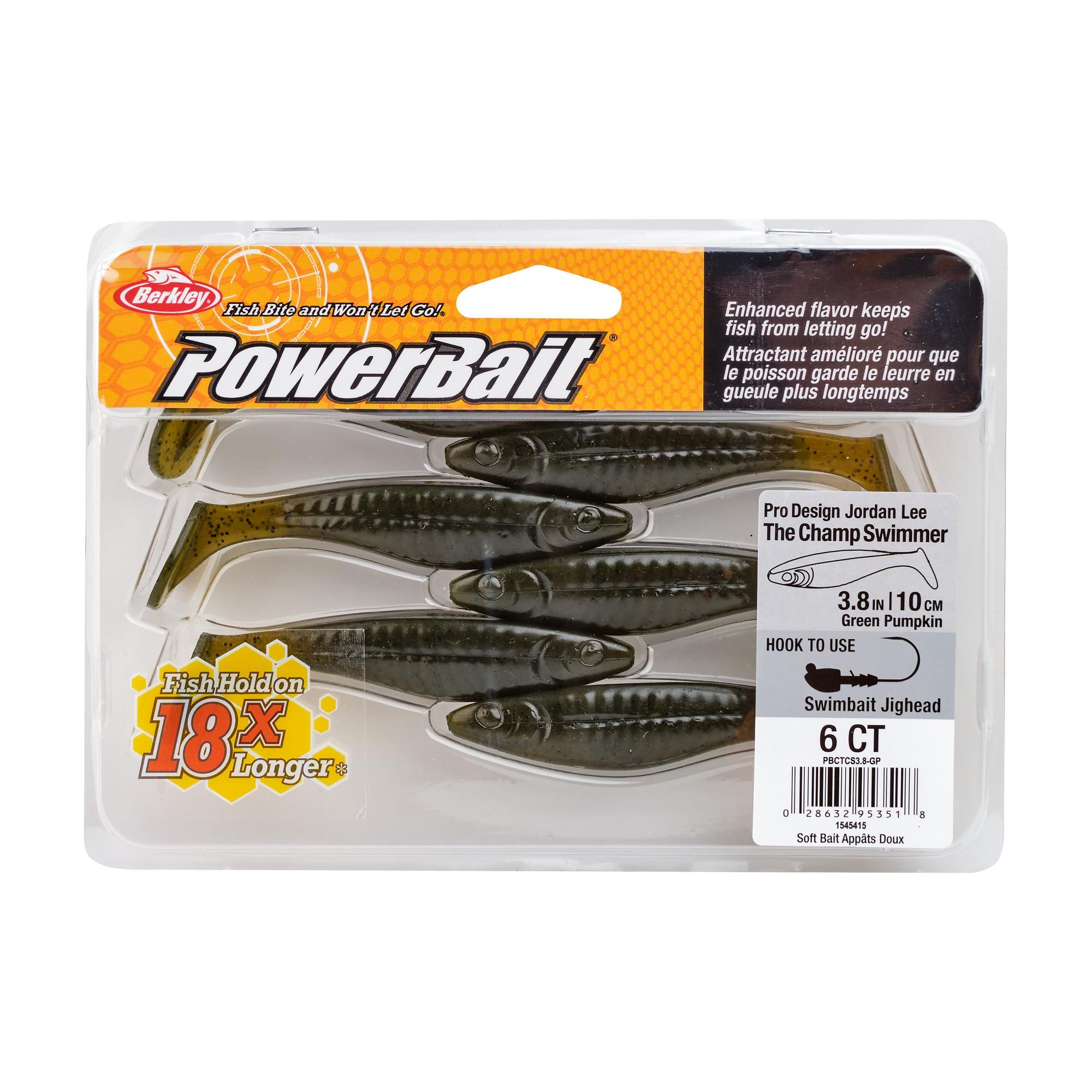 fish bite and won't let go lures Berkley PowerBait® The Champ Swimmer – Bonafide Fishing