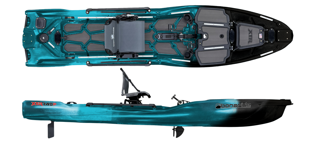 XTR140P Kayak WITHOUT PEDAL DRIVE – Bonafide Fishing