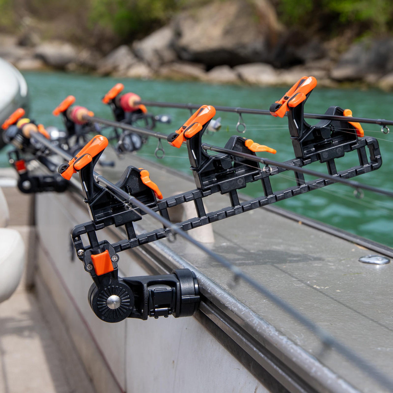 Key Stock Rod Rack YakAttack SideStage Pro Rod Rack with TurnKey Adapters – Bonafide Fishing