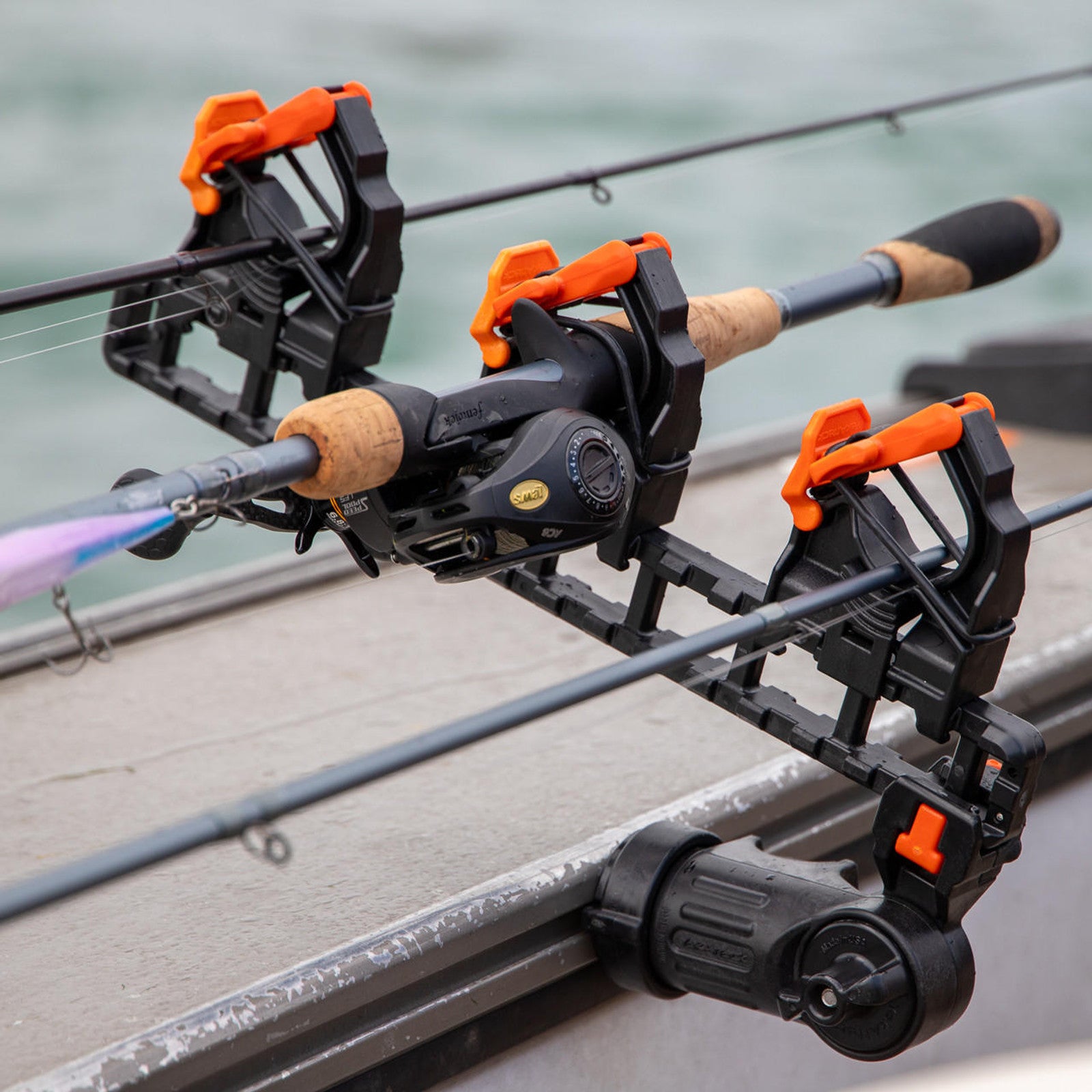 Key Stock Rod Rack YakAttack SideStage Pro Rod Rack with TurnKey Adapters – Bonafide Fishing