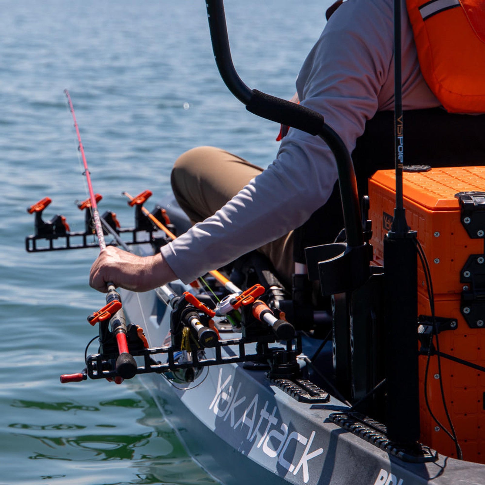 Key Stock Rod Rack YakAttack SideStage Rod Rack – Bonafide Fishing
