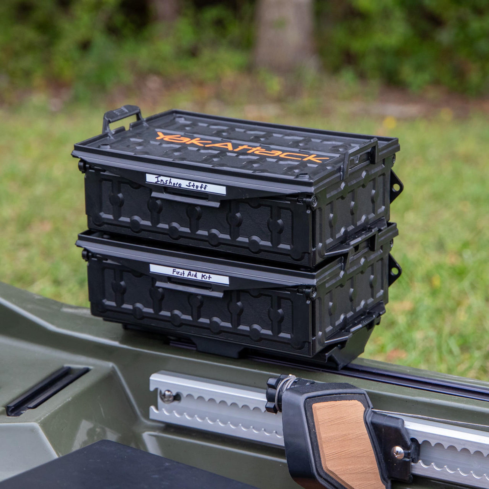 YakAttack TracPak Combo Kit, Two Boxes and Track Mount – Bonafide Fishing