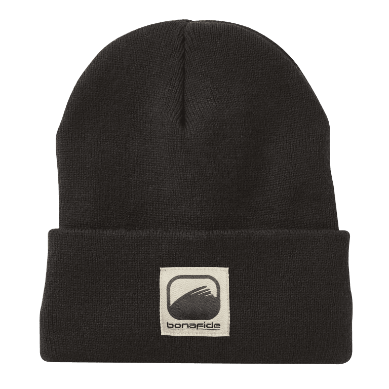 Bonafide Beanie - Black – Bonafide Fishing