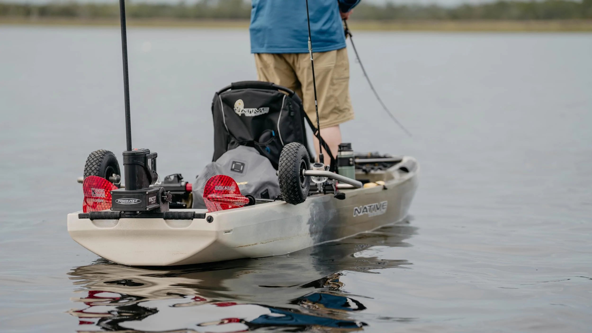 Power-Pole Micro Anchor w/ 8 Ft UL Spike – Bonafide Fishing